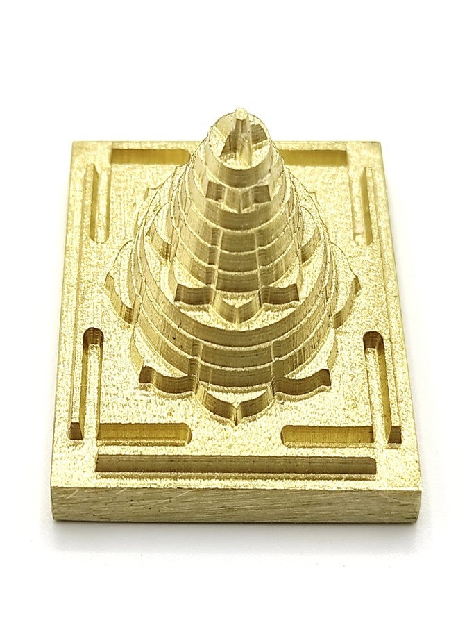 Plus Value Premium Shri Mahamrityunjaya Yantra Home & Office Temple - Gold Plated with Accurate CNC Cutting for Vastu (1.5 Inches) - Image 5